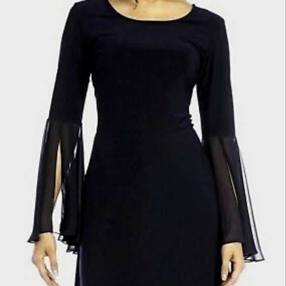 MSK Black Dress Size 4 - Picture 2 of 7